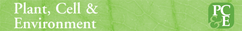 Plant, Cell &amp; Environment banner